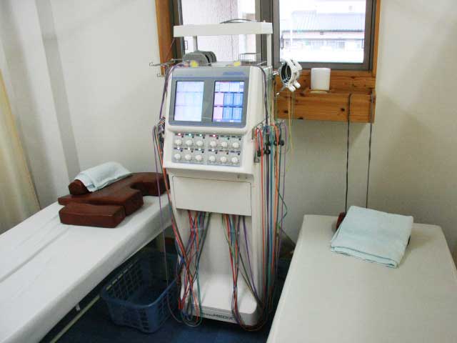 低周波治療器・干渉電流型低周波治療器組合せ理学療法機器